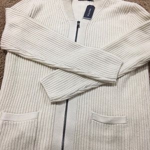 Nautica zippered sweater